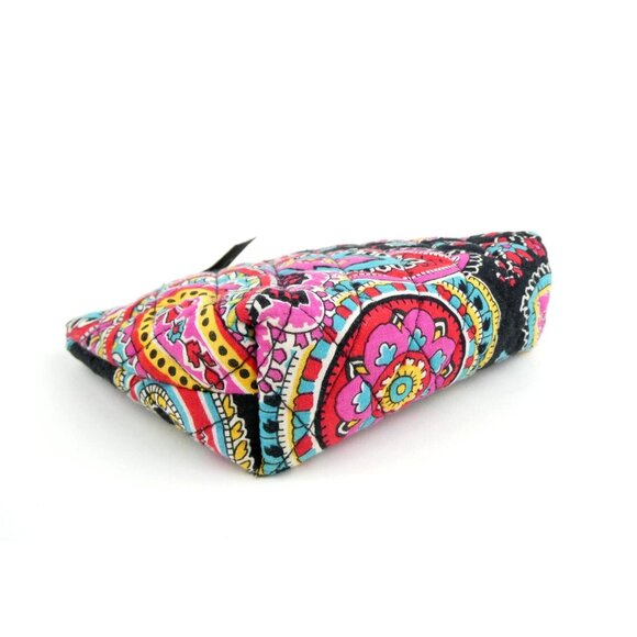 Vera Bradley Parisian Paisley Zip Cosmetic Case w/Mirror - Picture 5 of 13